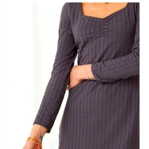 Spell Organic Bonnie Rib Dress Nwt Small